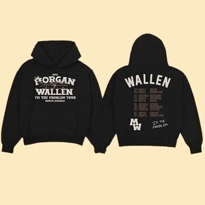 Morgan Wallen I’m the problem tour 2025 Hoodie bundle